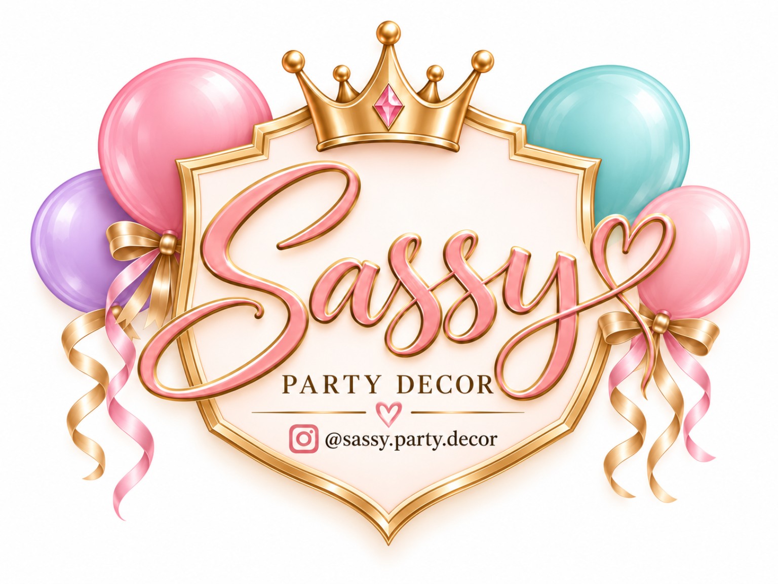 Sassy Party Decor. Instagram: @sassy.party.decor.